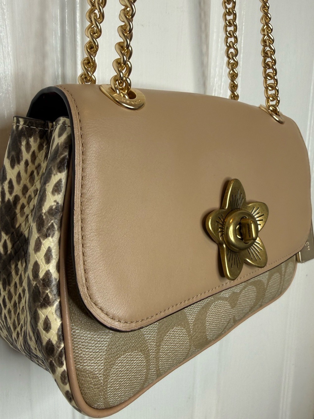 COACH MINI CASSIDY CROSSBODY BAG IN SIGNATURE CANVAS - Picture 4 of 16